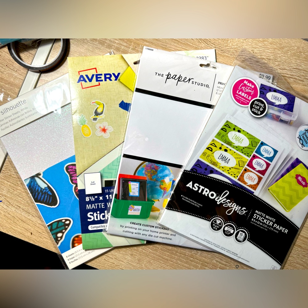 Variety Inkjet sticker paper
